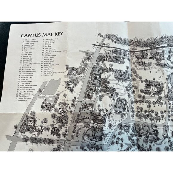 Vintage 1982 Amherst College Drawing By Peter Laird TMNT Fame 18" x 1 - Picture 7 of 9